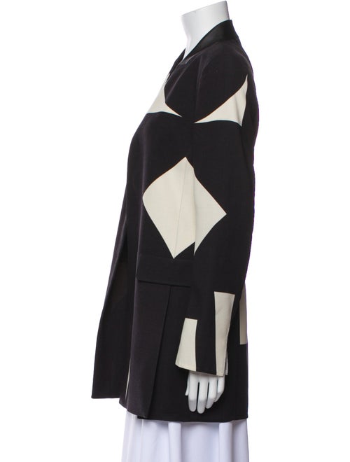 Akris Virgin Wool Printed Coat
