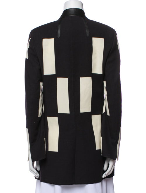 Akris Virgin Wool Printed Coat