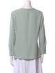 Akris Silk Crew Neck Blouse