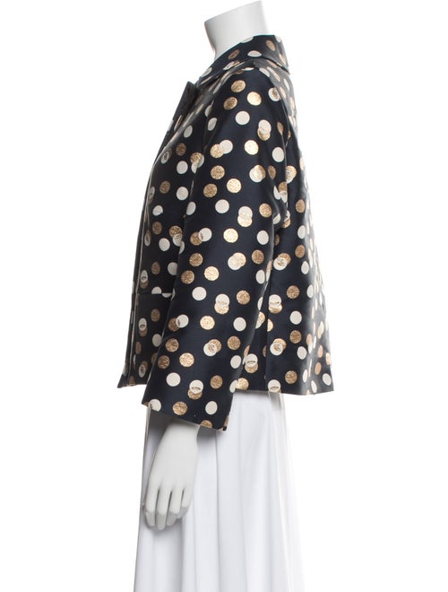 Akris Punto Polka Dot Print Jacket