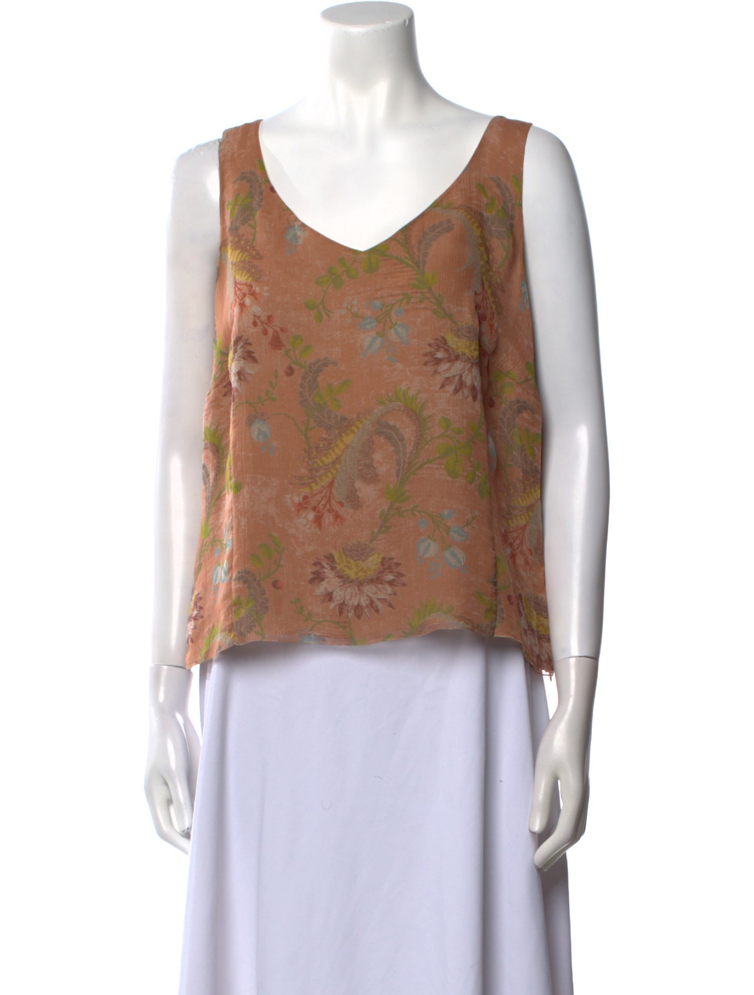 Akris Silk Printed Top