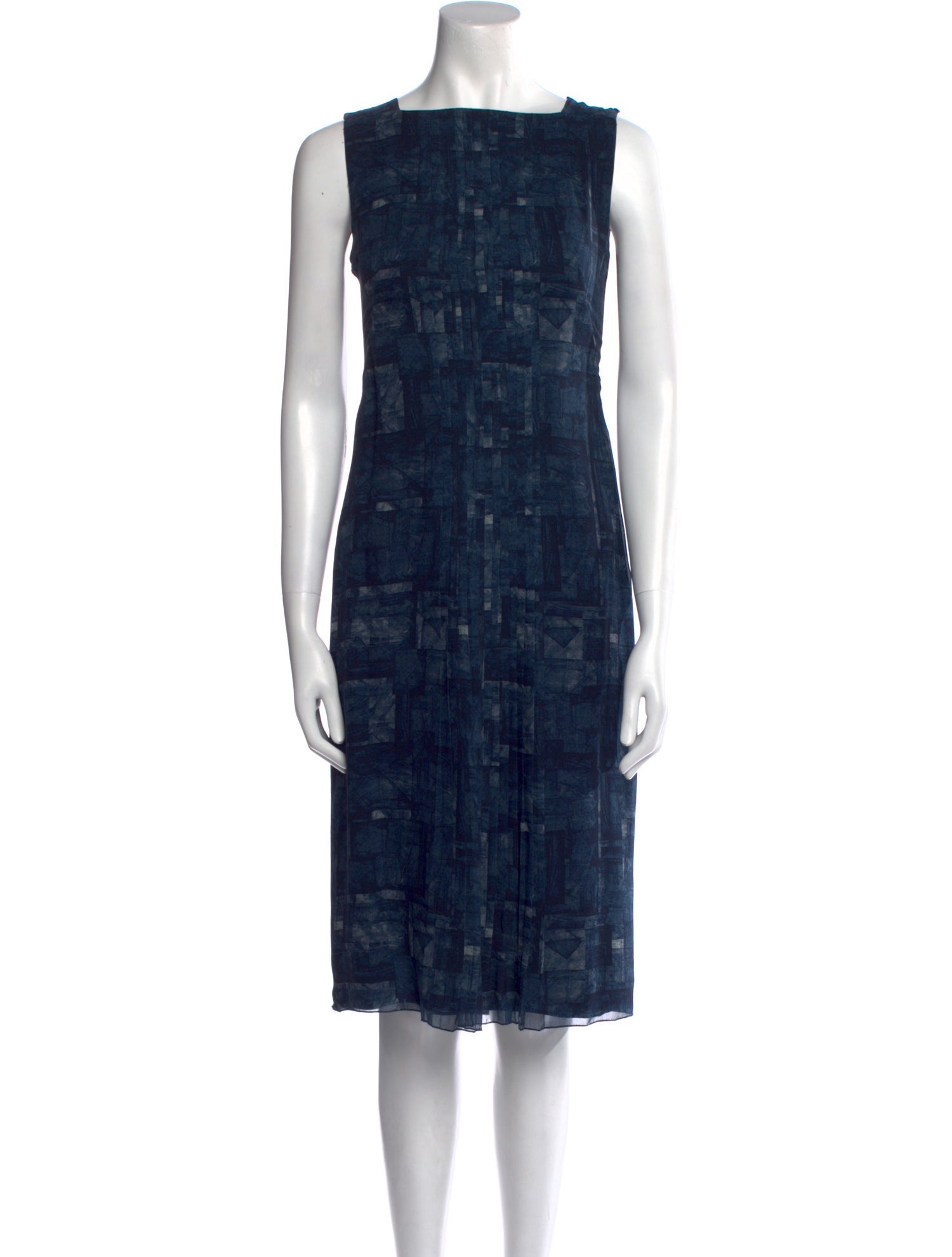 Akris Silk Midi Length Dress