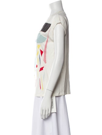 Akris Silk Printed T-Shirt