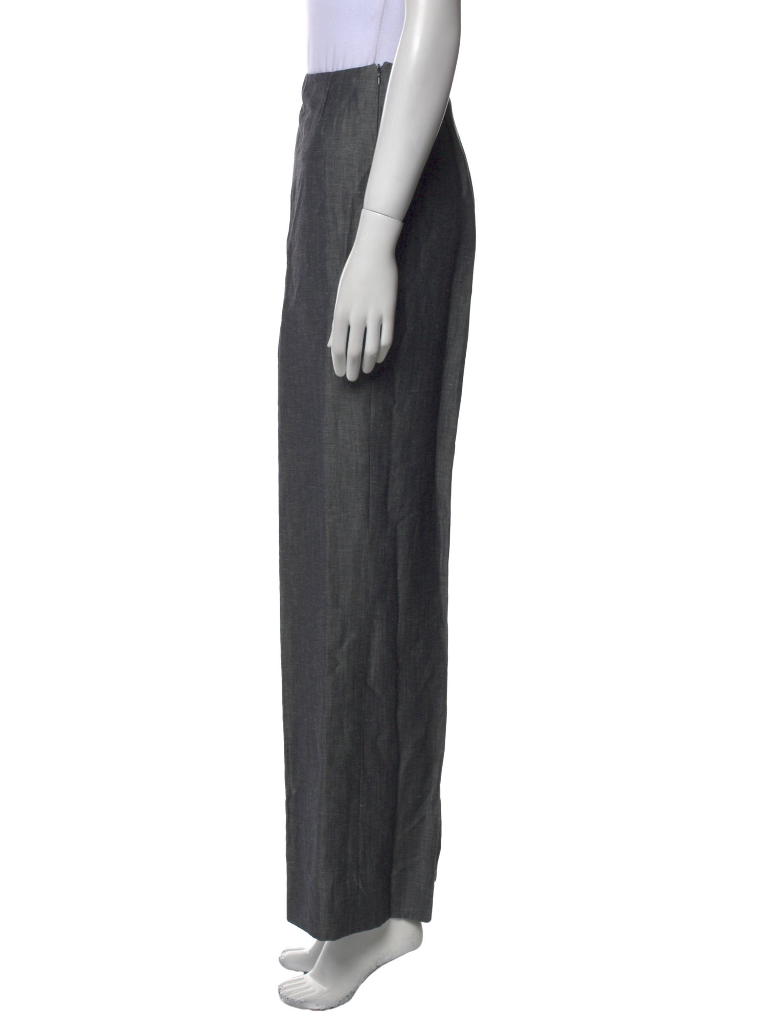 Akris Linen Straight Leg Pants