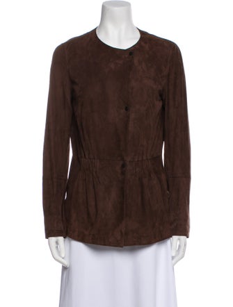 Akris Suede Evening Jacket