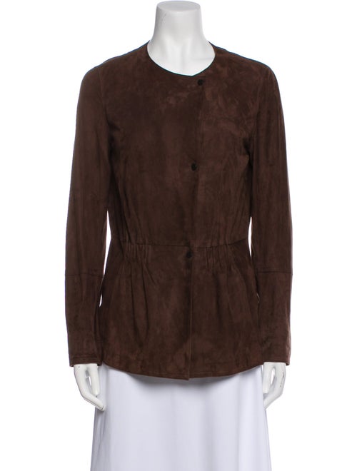 Akris Suede Evening Jacket