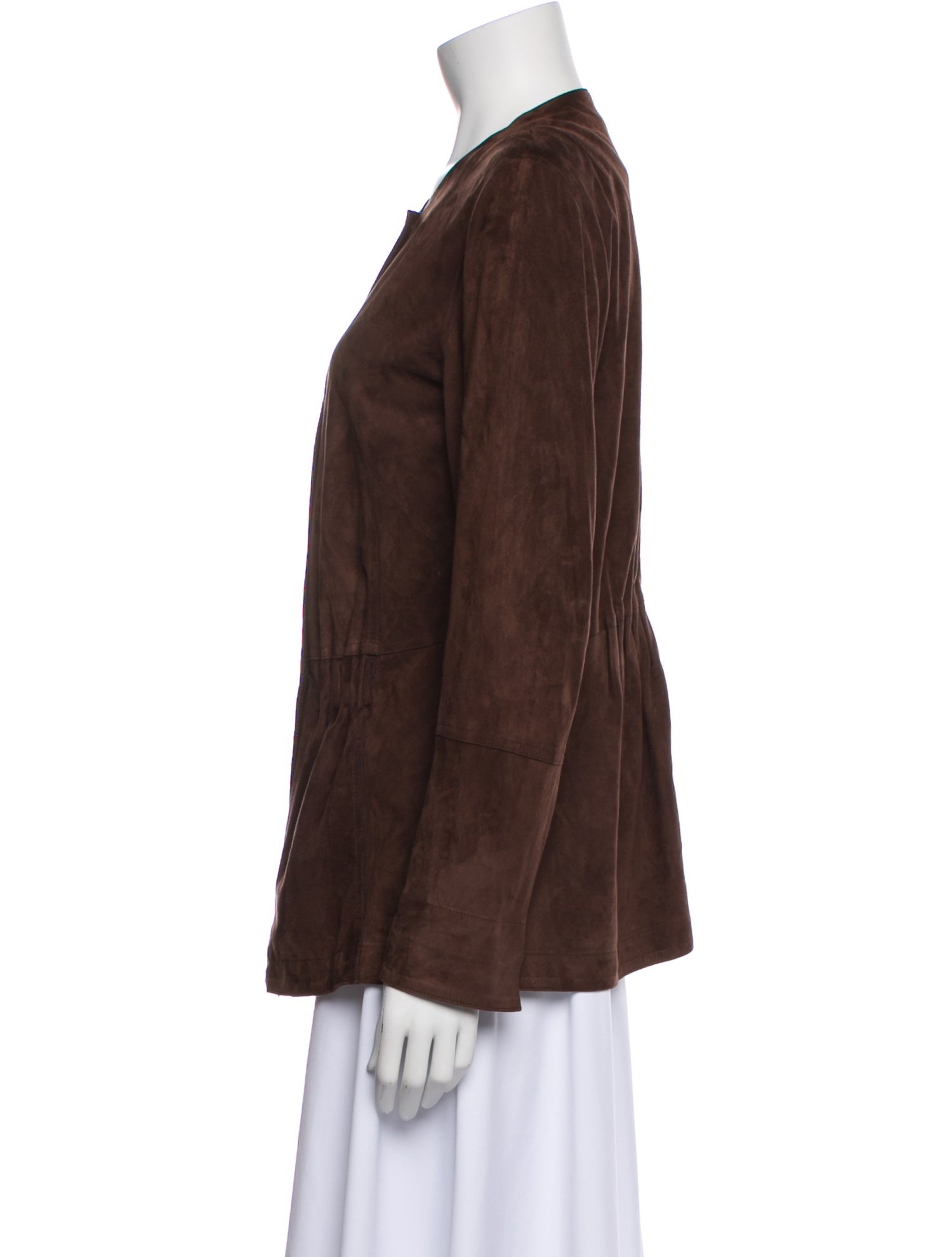 Akris Suede Evening Jacket