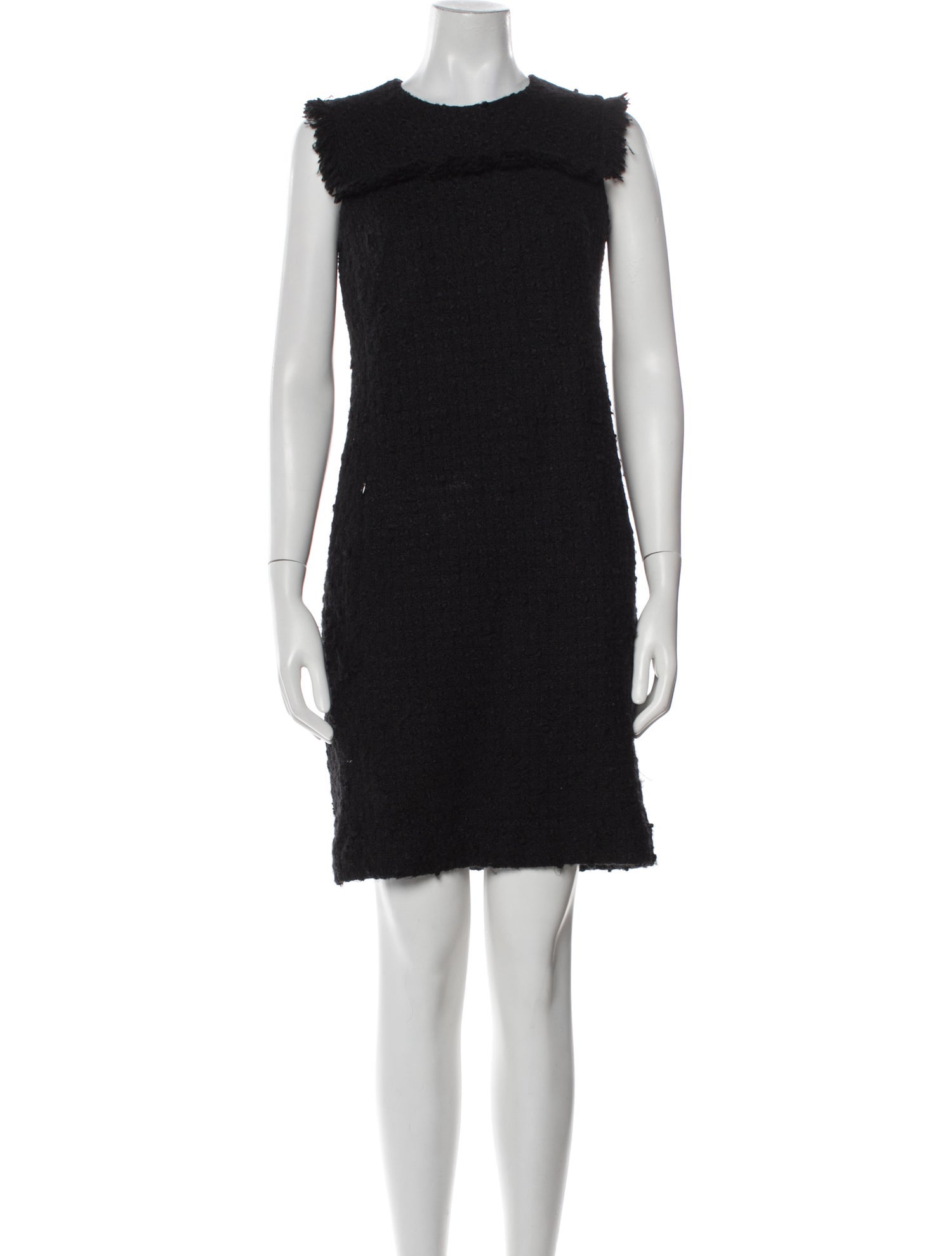 Akris Crew Neck Mini Dress