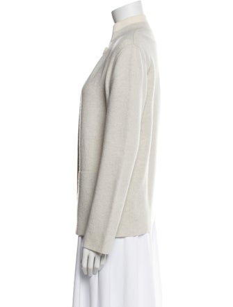 Akris Cashmere Mock Neck Sweater