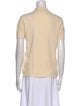 Akris Mock Neck Short Sleeve Top