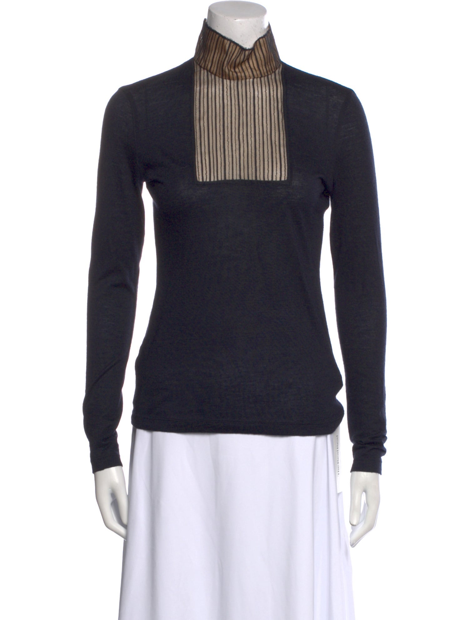 Akris Cashmere Turtleneck Top