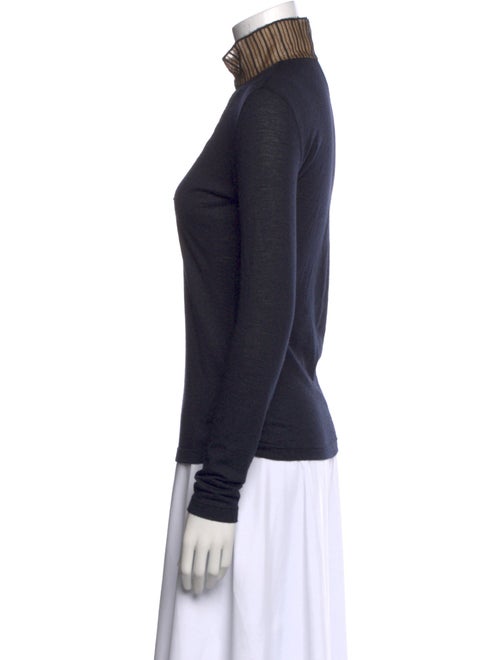 Akris Cashmere Turtleneck Top