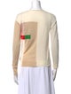 Akris Silk Colorblock Pattern Sweater