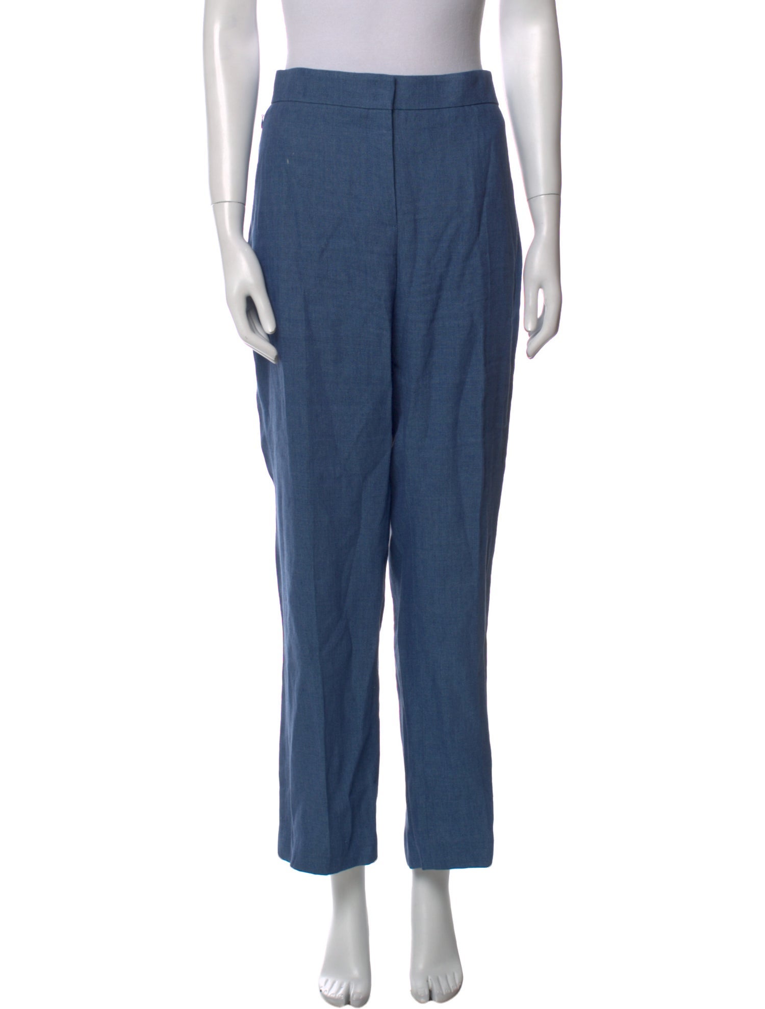 Akris Linen Wide Leg Pants