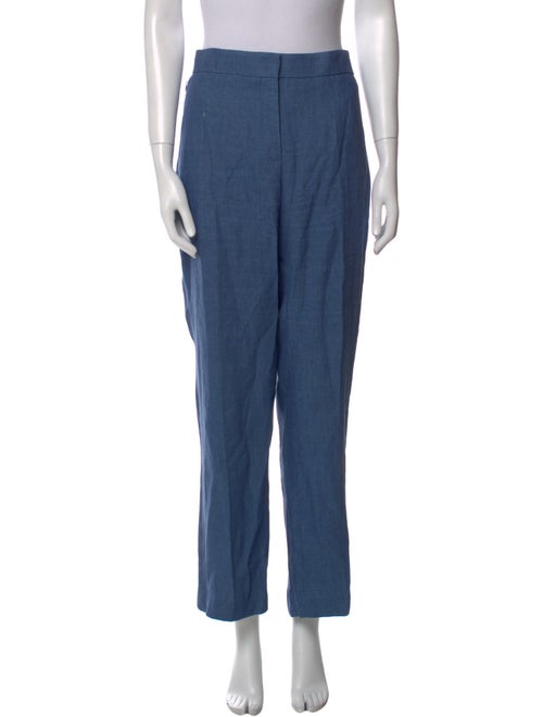 Akris Linen Wide Leg Pants