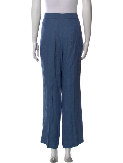 Akris Linen Wide Leg Pants