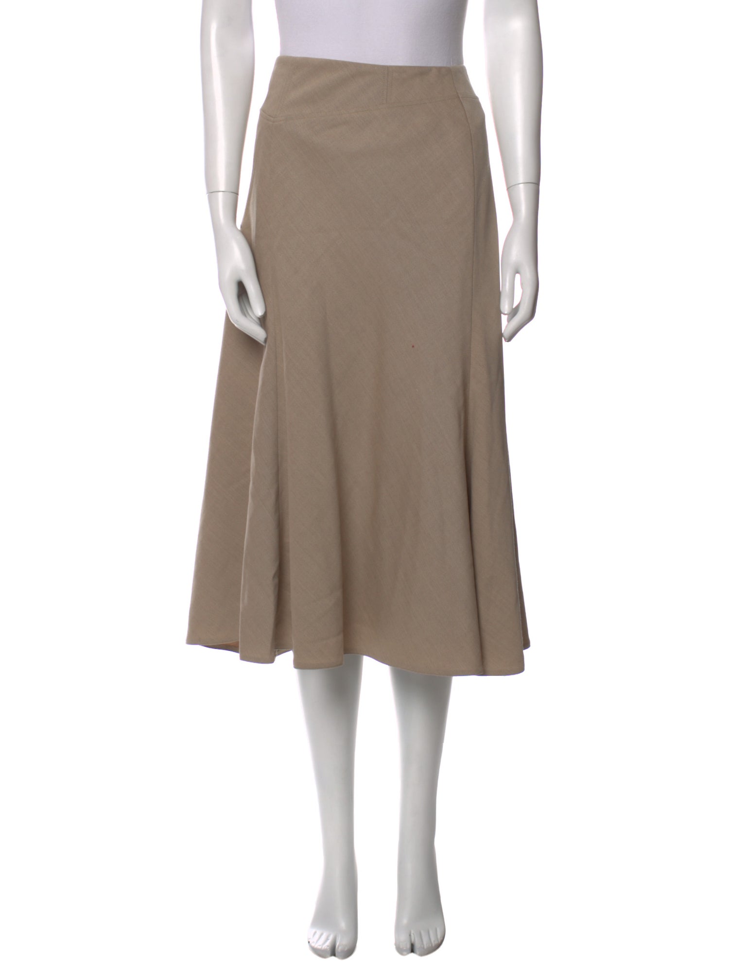 Akris Wool Midi Length Skirt