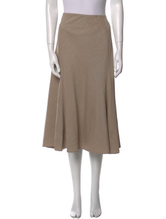 Akris Wool Midi Length Skirt