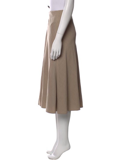 Akris Wool Midi Length Skirt