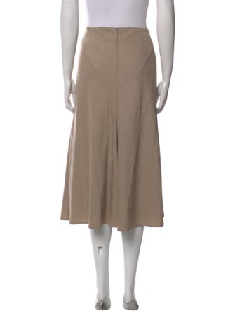 Akris Wool Midi Length Skirt