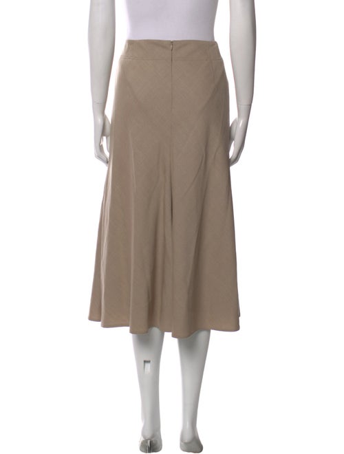 Akris Wool Midi Length Skirt