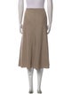 Akris Wool Midi Length Skirt