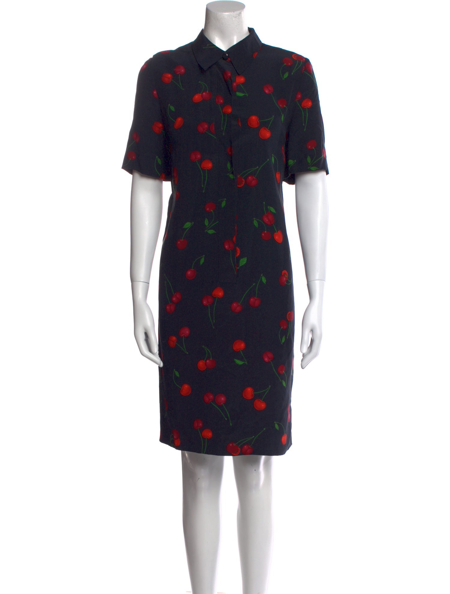 Akris Printed Knee-Length Dress
