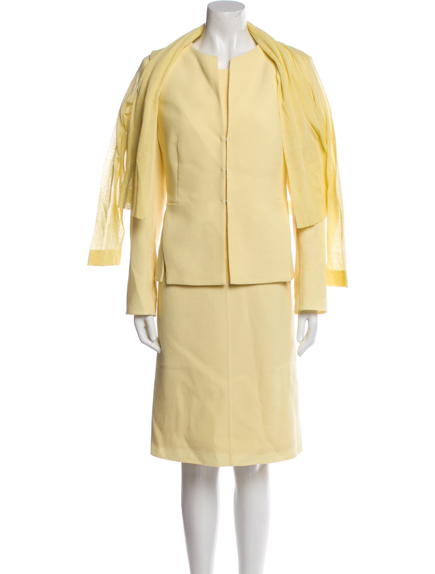 Akris Virgin Wool Dress Set w/ Tags