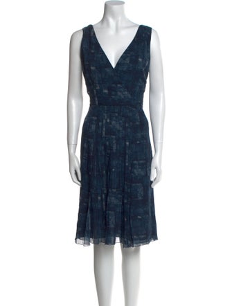 Akris Silk Midi Length Dress