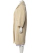 Akris Camel Hair Faux Fur Coat