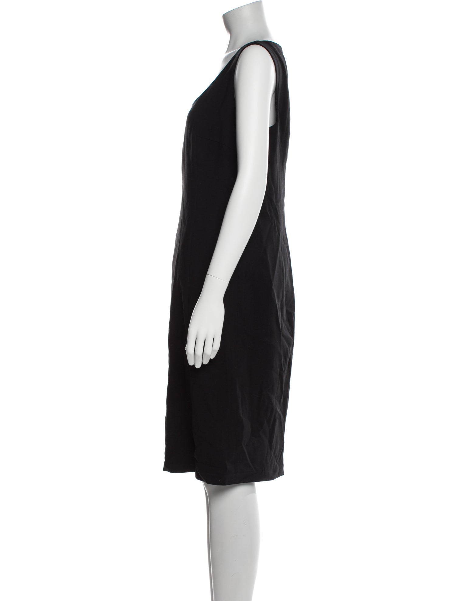 Akris Wool Midi Length Dress