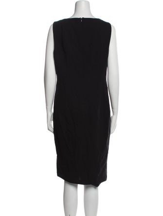 Akris Wool Midi Length Dress