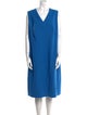 Akris Wool Midi Length Dress