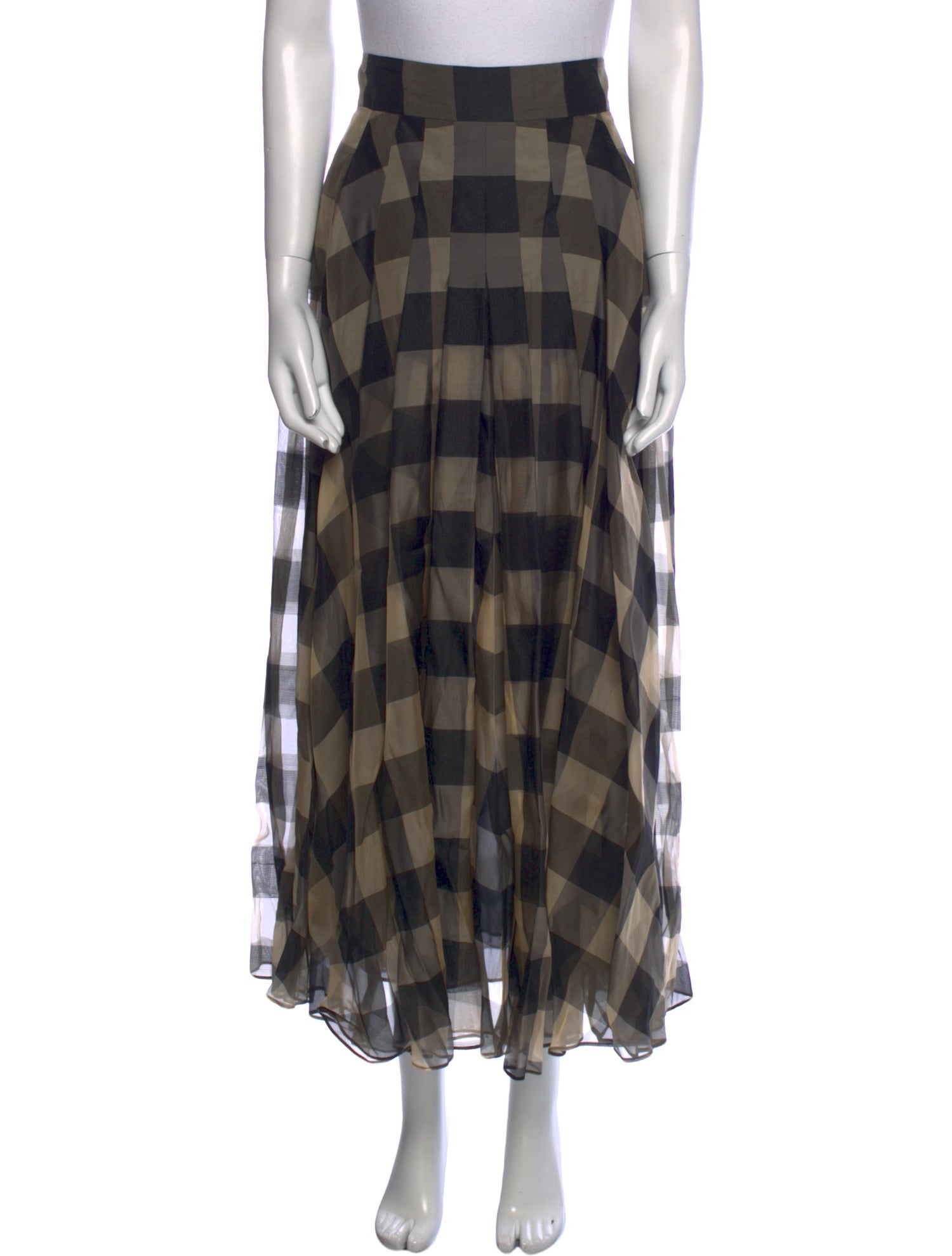 Akris Silk Midi Length Skirt w/ Tags