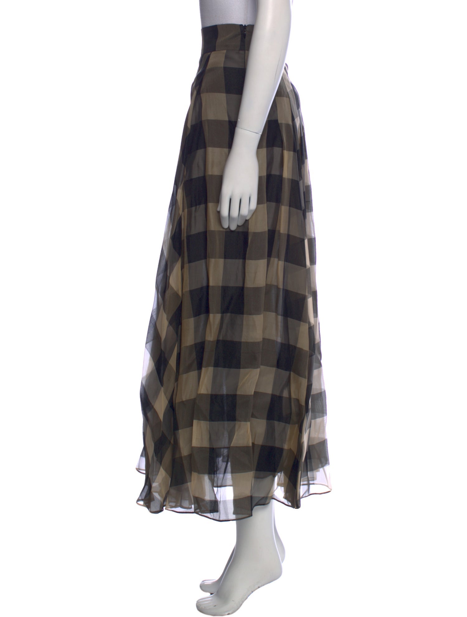 Akris Silk Midi Length Skirt w/ Tags