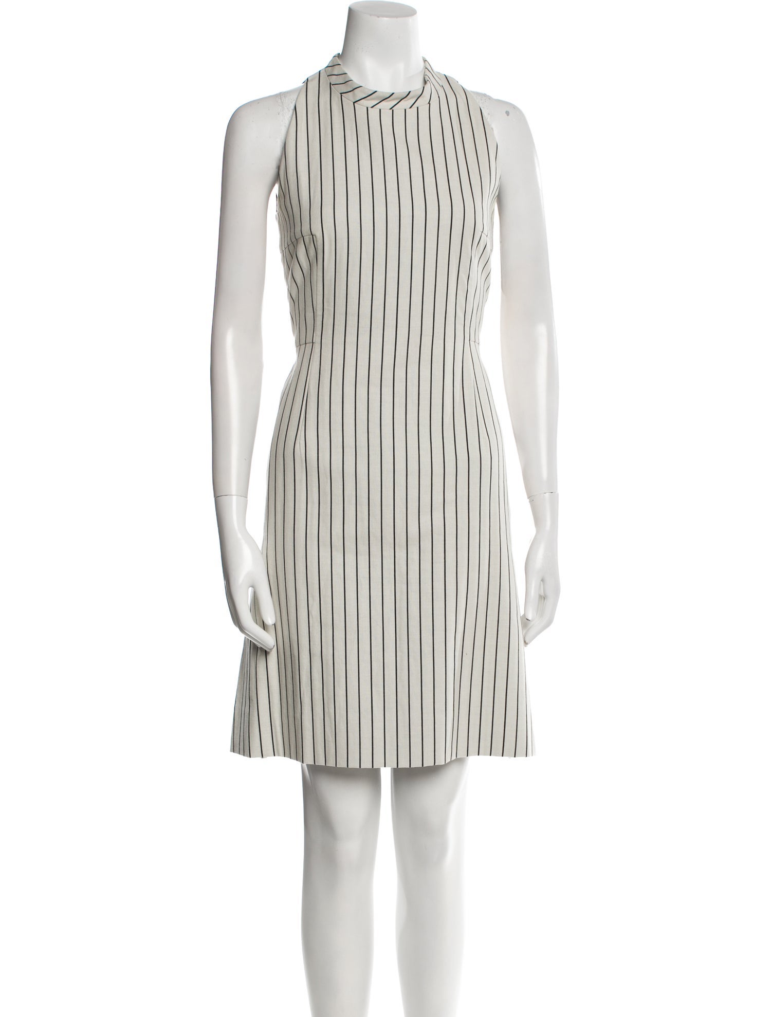 Akris Punto Striped Mini Dress