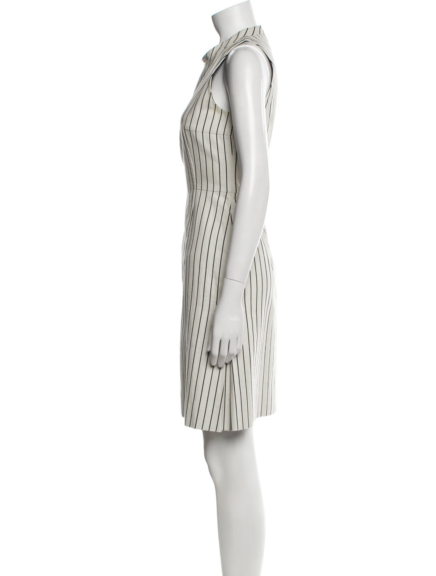 Akris Punto Striped Mini Dress