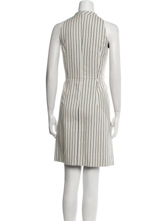 Akris Punto Striped Mini Dress