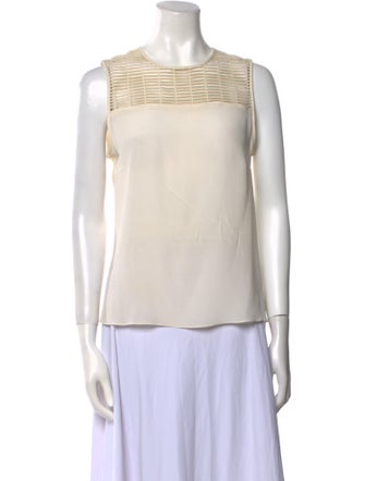 Akris Silk Bateau Neckline Top