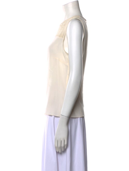 Akris Silk Bateau Neckline Top