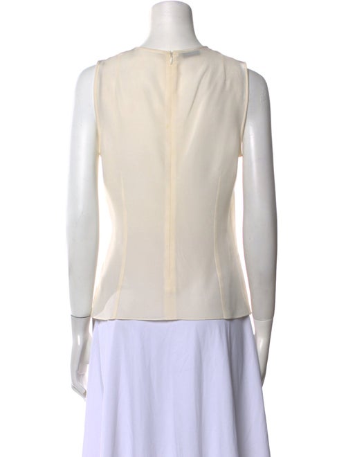 Akris Silk Bateau Neckline Top