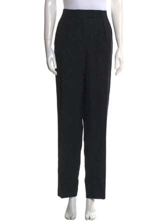 Akris Virgin Wool Straight Leg Pants