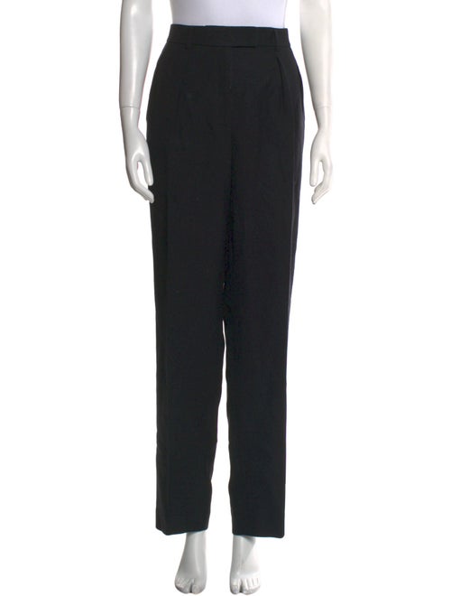 Akris Virgin Wool Straight Leg Pants