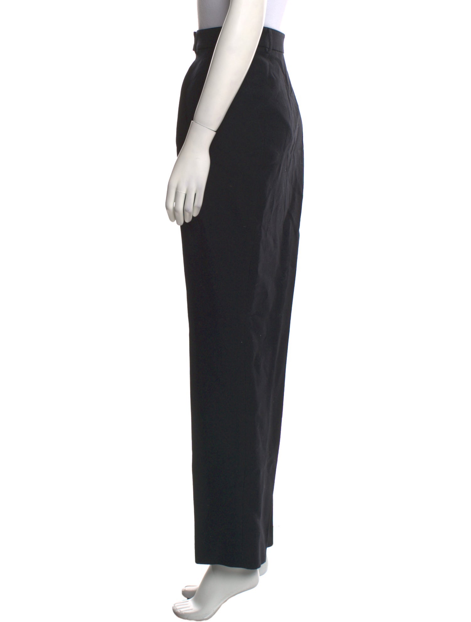 Akris Virgin Wool Straight Leg Pants