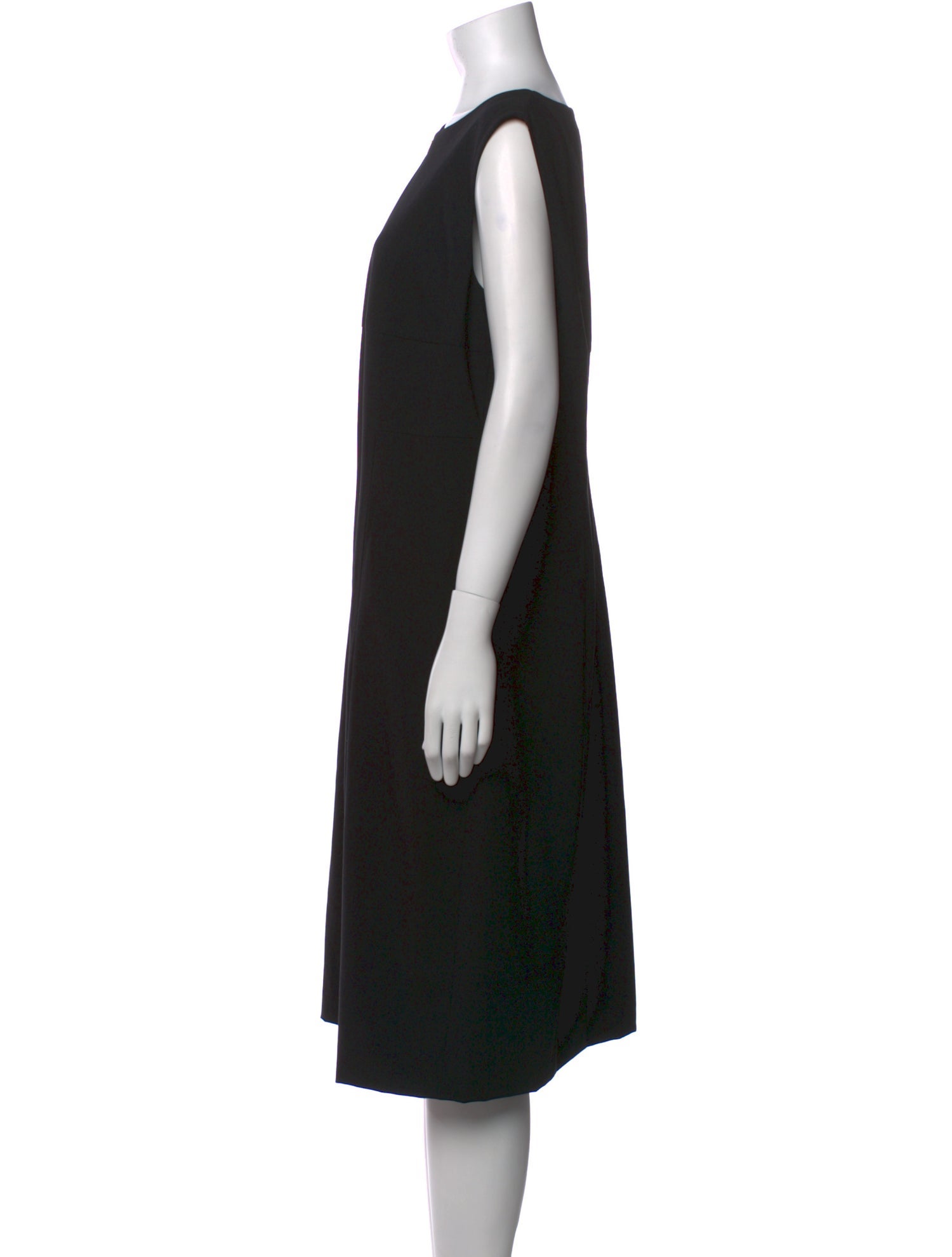 Akris Wool Midi Length Dress