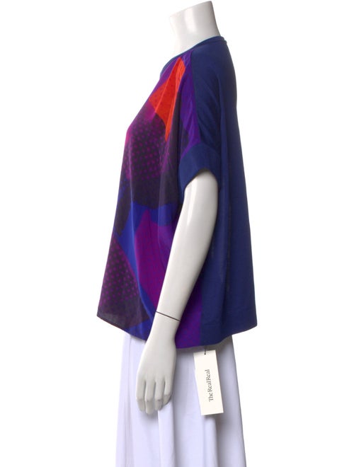 Akris Silk Printed T-Shirt