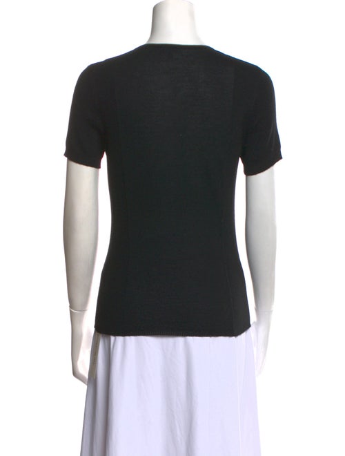 Akris Cashmere Crew Neck T-Shirt
