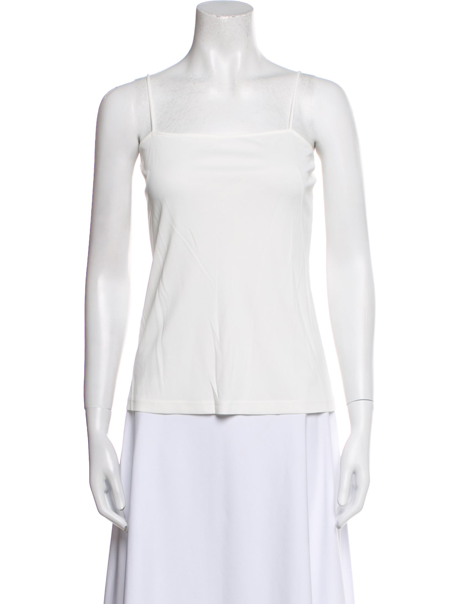 Akris Square Neckline Sleeveless Top