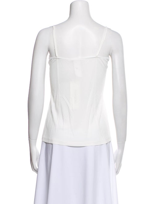 Akris Square Neckline Sleeveless Top