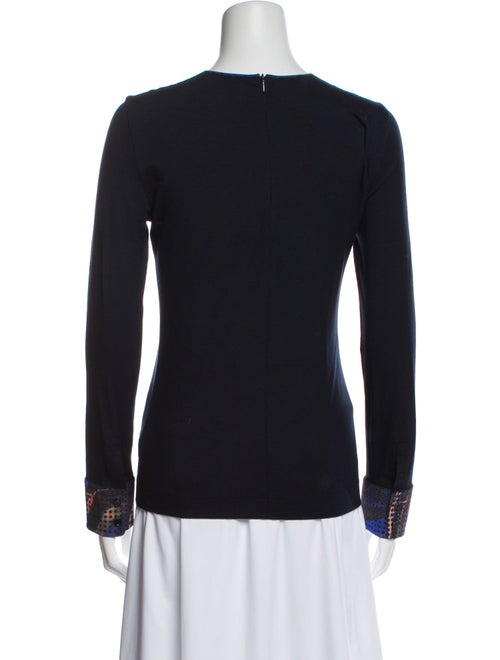 Akris Crew Neck Long Sleeve Top